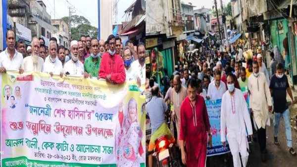 দিরাইয়ে আ'লীগের দুই গ্রুপের বিভক্ত হয়ে প্রধানমন্ত্রীর জন্মদিন পালন - Banglar Mati