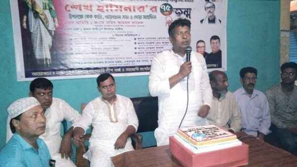 দোয়ারাবাজারে  প্রধানমন্ত্রী শেখ হাসিনার ৭৫ তম জন্মদিন পালন - Banglar Mati