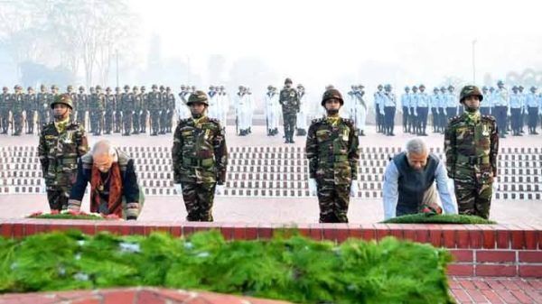 জাতীয় স্মৃতিসৌধে প্রধান উপদেষ্টার শ্রদ্ধা - Banglar Mati