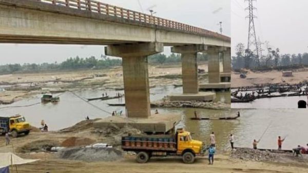 জাফলং ও গোয়াইন সেতু বালু ও পাথরখেকোদের থাবায় হুমকির মুখে - Banglar Mati