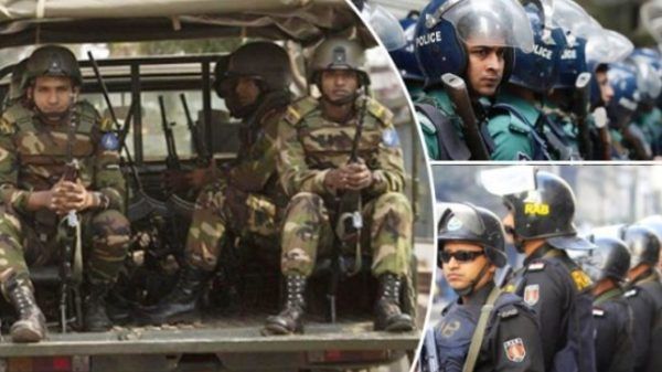 রাজধানী সহ সারাদেশে আজ থেকে যৌথ বাহিনীর পেট্রোলিং শুরু - Banglar Mati