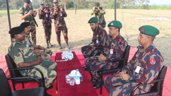 সীমান্ত হত্যা, মানবপাচার ও মাদক চোরাচালান প্রতিরোধে বিজিবি-বিএসএফ বৈঠক - Banglar Mati