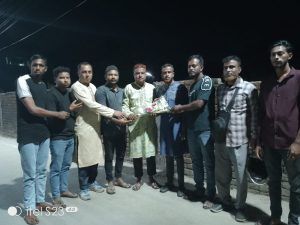 নেতাকর্মীদের ভালবাসায় নব গঠিত কতোয়ালী থানা সেচ্ছা সেবক দলের আহবায়ক  কামরুজ্জামান দিপু ও সদস্য সচিব আমজদ হোসেন - Banglar Mati