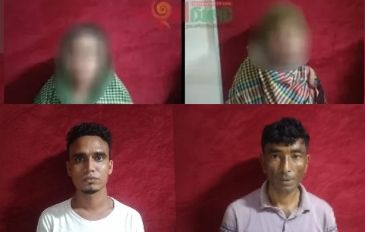 ওসমানী মেডিকেল রোডে মা ও চৌধুরী আবাসিক হোটেলে অভিযান ৪ জন আটক - Banglar Mati