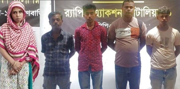 র‍‍্যাব-৯ এর পৃথক অভিযানে মাদকদ্রব্যসহ ৫ জন আটক - Banglar Mati