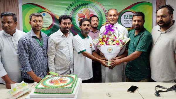 এনটিভির ২৩ বছর পদার্পণে মাল্টিমিডিয়া জার্নালিস্ট অ্যাসোসিয়েশন সিলেট এর শুভেচ্ছা - Banglar Mati