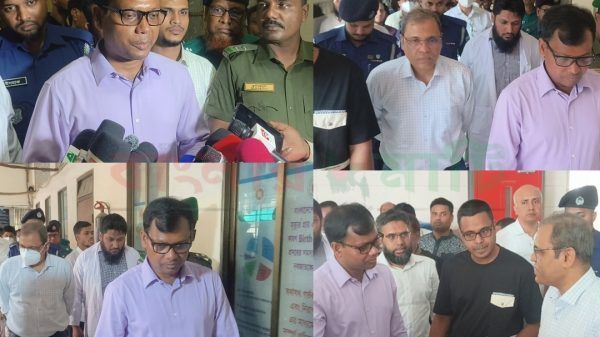 সিনিয়র সচিব ও ডিসির ওসমানী মেডিকেল পরিদর্শনে নানা দিক আলোচনা - Banglar Mati